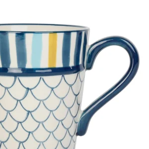 Jardin D’Ulysse Lot De 2 Mugs En Grès Bleu Marine – Un été à La Mer boutique paris 6