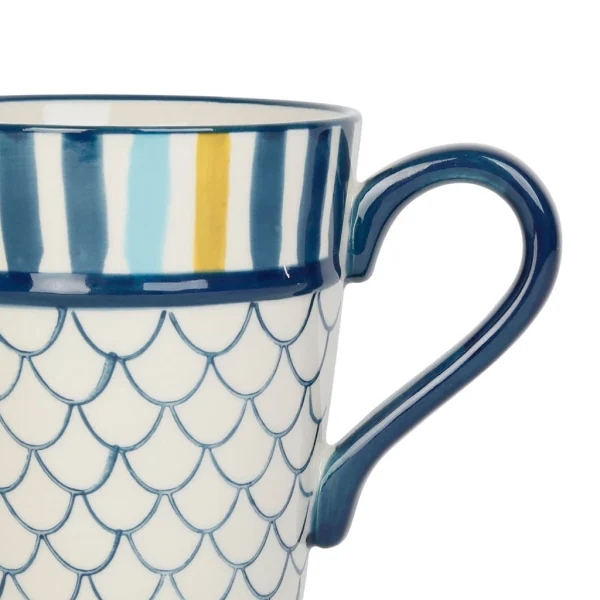 Jardin D’Ulysse Lot De 2 Mugs En Grès Bleu Marine – Un été à La Mer boutique paris 3