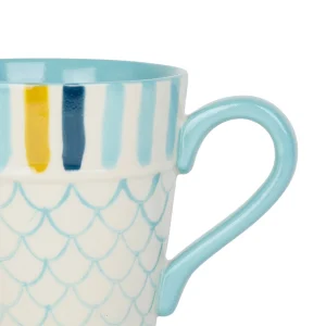 Paiement sécurisé Jardin D’Ulysse Lot De 2 Mugs En Grès Bleu Ciel – Un été à La Mer 6