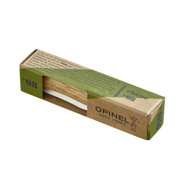 REMISE allant jusqu. Couteau Boite N°08 Inox Chene Naturel – Opinel 1