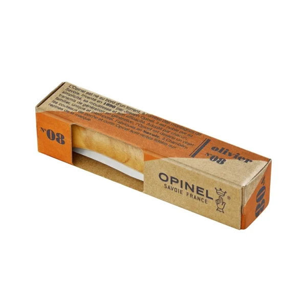 vente chaude Couteau Boite N°08 Inox Olivier Naturel – Opinel 1