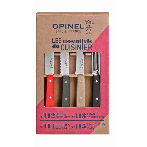 Coffret Les Essentiels Multicolore – Opinel marque pas cher 1