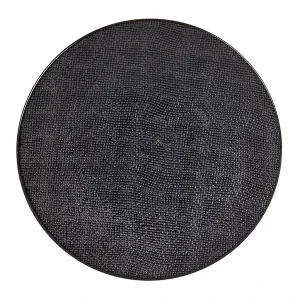 Table Passion Assiette Plate En Grès Noir D27cm – Vesuvio De super promotions disponibles 10