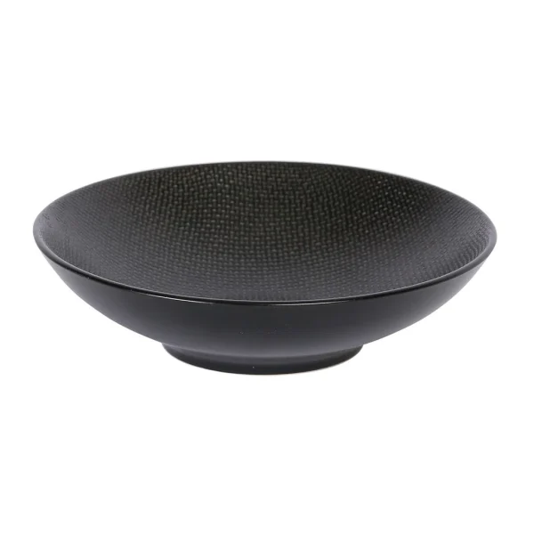 Table Passion Assiette Calotte En Grès Noir D19cm – Vesuvio boutique en ligne 4