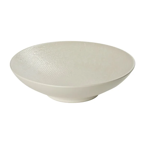 boutique pas cher Table Passion Assiette Calotte En Grès Crème D19cm – Vesuvio 3