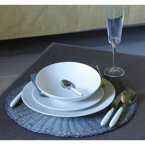 boutique pas cher Table Passion Assiette Calotte En Grès Crème D19cm – Vesuvio 21