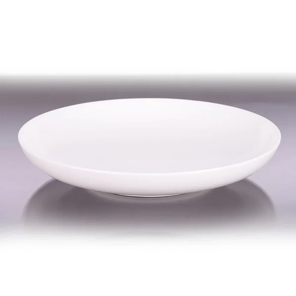 vente luxe pas cher Table Passion Assiette Calotte En Porcelaine Blanc D21.5cm – Selena 3