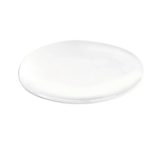 Sibo Homeconcept Assiette à Dessert En Porcelaine Blanc D22cm – Galet excellente qualité 3