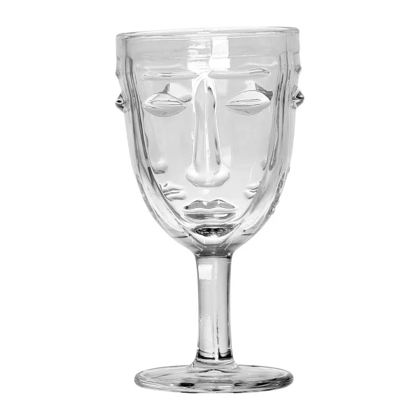 en ligne officielle Opjet Verre A Pied Visage Transparent – D8xh16.5cm 1