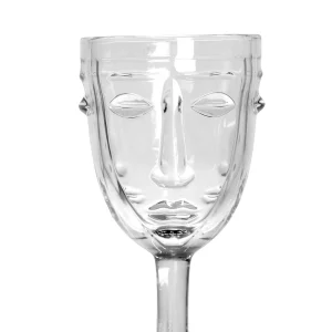 en ligne officielle Opjet Verre A Pied Visage Transparent – D8xh16.5cm 11