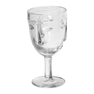 en ligne officielle Opjet Verre A Pied Visage Transparent – D8xh16.5cm 15