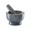 Zeller Set Mortier Et Pilon En Granit Anthracite meilleur cadeau 5