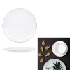 Home Déco Factory Assiette à Dessert En Porcelaine Lisere Doré D20cm prix le plus bas 10