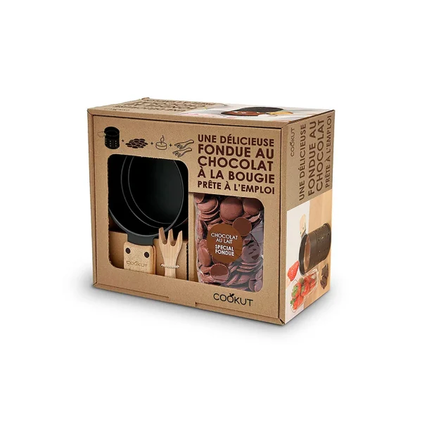 outlet Cookut Coffret Fondue Chocolat Au Lait 1