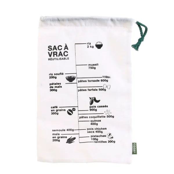 grossiste Cook Concept Sac Gradué Lavable Spécial Vrac 3