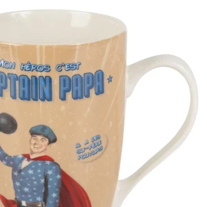 en solde Natives Mug En Porcelaine Beige – Captain Papa 6