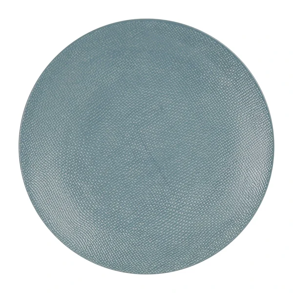 soldes en ligne Table Passion Assiette Plate En Gres Bleu D27cm – Vesuvio 1