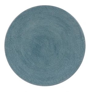 soldes en ligne Table Passion Assiette Plate En Gres Bleu D27cm – Vesuvio 7