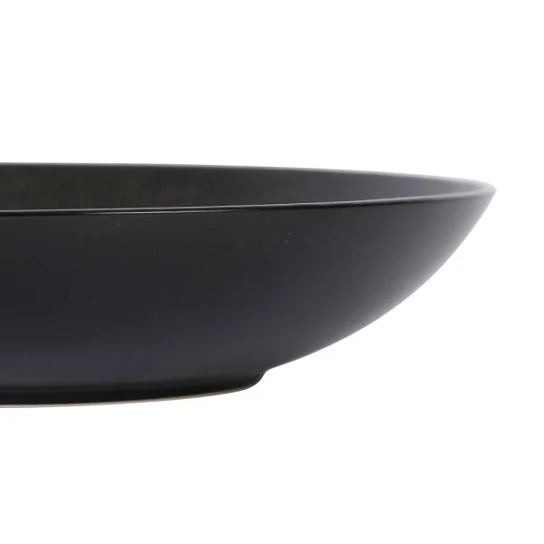 soldes Table Passion Assiette Calotte En Gres Noir D25cm – Vesuvio 6