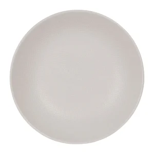 acheter en ligne Table Passion Assiette Calotte En Gres Blanc D25cm – Vesuvio 11