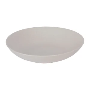 acheter en ligne Table Passion Assiette Calotte En Gres Blanc D25cm – Vesuvio 15