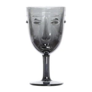 soldes en ligne Opjet Verre à Pied Visage Noir 14