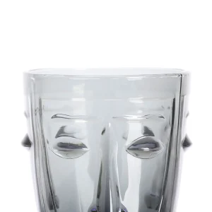 Opjet Verre Gobelet Visage Noir magasin pas cher 10