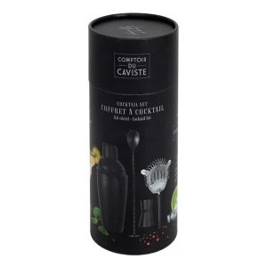 Home Déco Factory Coffret Cocktail 4 Pièces Noir Vente 12