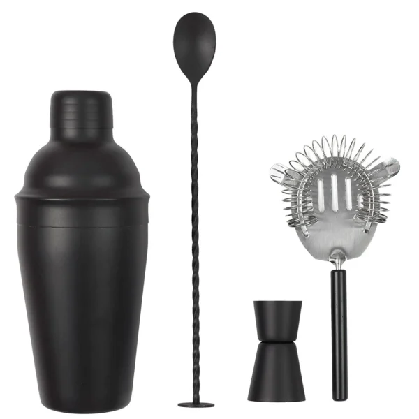 Home Déco Factory Coffret Cocktail 4 Pièces Noir Vente 7