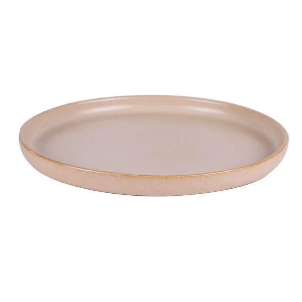 SOLDES TOUT À Table Passion Assiette Dessert En Grès Sable D22cm – Uno 4