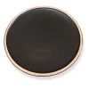 magasin paris Opjet Assiette Plate En Grès Noir D25cm – Wabi 8