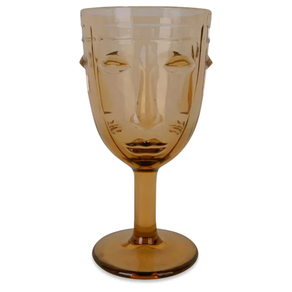 à prix promos Opjet Verre à Pied Visage Ambre 3