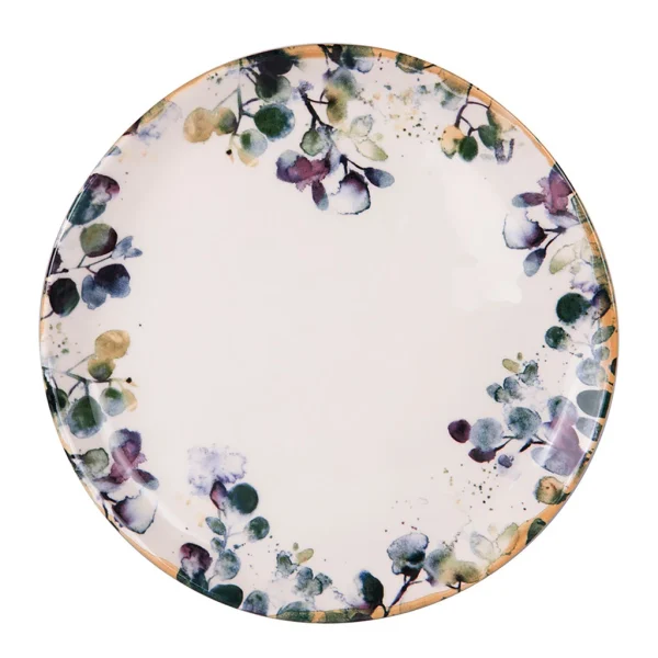 à prix imbattables Table Passion Assiette Plate En Faïence Blanc D27.5cm – Garden 1