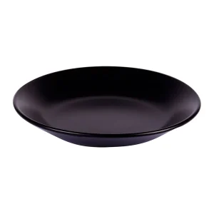 BASTIDE Assiette Calotte En Grès Noir D21cm – Itya shopping pas cher 6