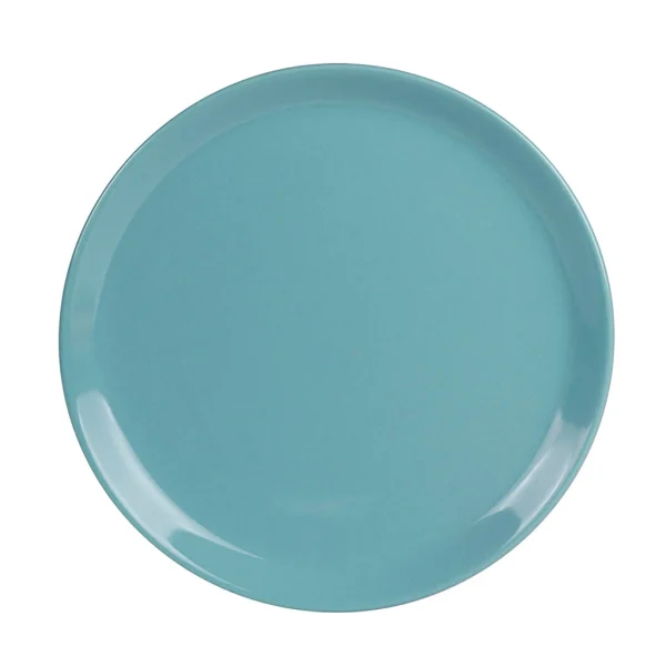 BASTIDE Assiette Plate En Grès Bleu D25cm – Itya soldes pas cher 1