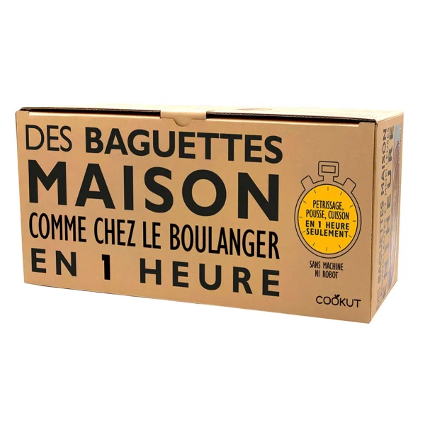 Cookut Coffret Pour Faire Une Baguette Express boutique en ligne 1