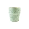 Chabi Chic Tasse Vert Amande, Liseré Doré D7.5xh7cm – Beldi Empreinte garantie de qualité 10