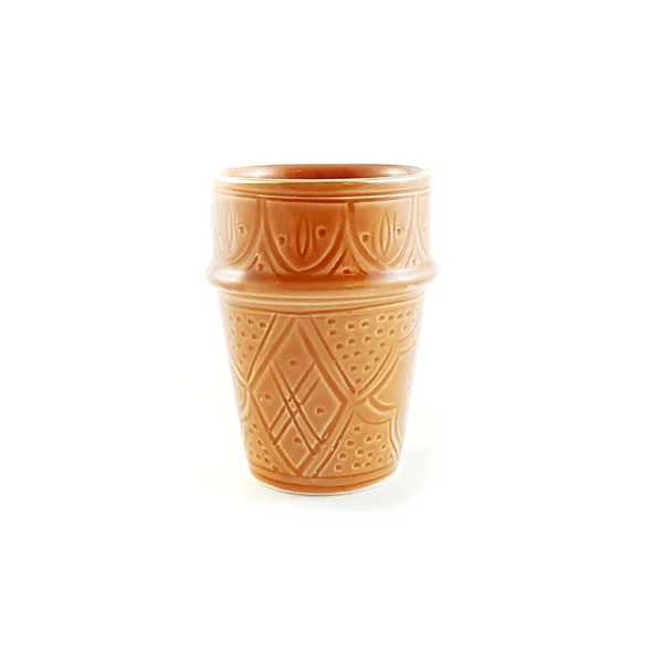 Chabi Chic Tasse Marsala Et Doré D8xh11cm – Beldi Empreinte marque pas cher 1