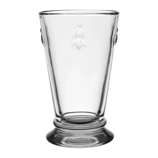 france Côté Table Gobelet Abeilles En Verre 1