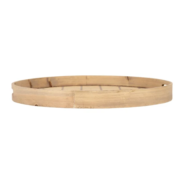 bas prix SEMA DESIGN Plateau Rond X2 Plaka Naturel 3