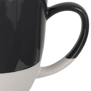 soldes officiel SEMA DESIGN Mug En Grès Blanc Et Gris – Blea 9