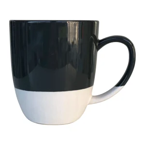 soldes officiel SEMA DESIGN Mug En Grès Blanc Et Gris – Blea 7