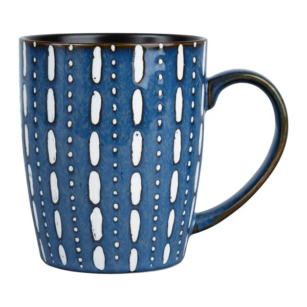 Service Clients Dédié SEMA DESIGN Mug En Porcelaine Indigo – Urazia 1