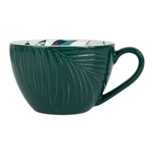 SEMA DESIGN Tasse The Et Sous-tasse X4 Cof Pep’s Pop Emeraude Et Corail 25cl marque pas cher 11