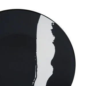 SEMA DESIGN Assiette Plate (lot De 2) Bronze Noir Et Blanche D27 en ligne 7