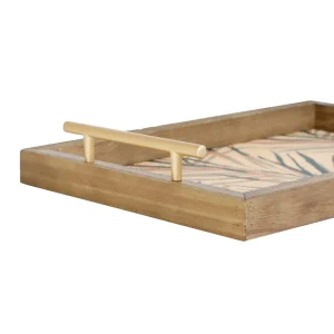 boutiqued pas cher SEMA DESIGN Plateau En Platane Emeraude – Tropic’art 10