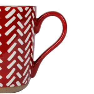 SEMA DESIGN Lot De 2 Mugs En Grès Grenat – Indired boutique pas cher 7