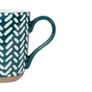 marque pas cher en ligne SEMA DESIGN Lot De 2 Mugs En Grès émeraude – Indired 9