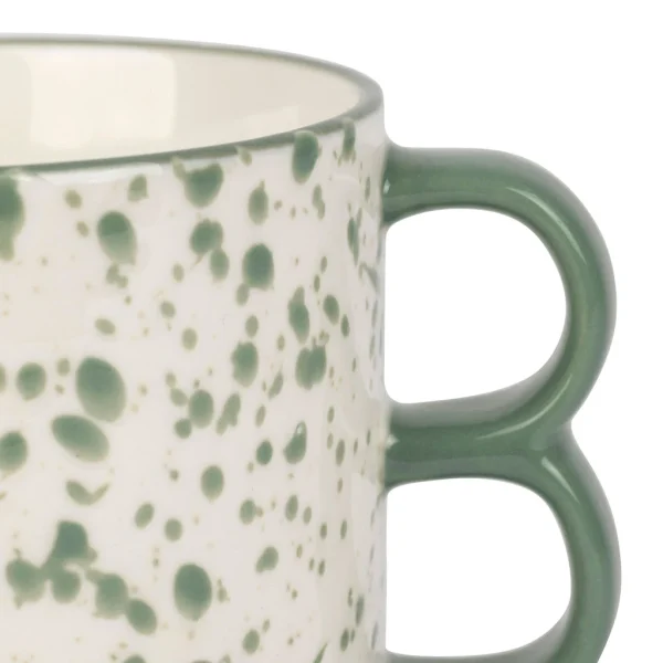 SEMA DESIGN Mug Vert D’eau 37.5cl En Porcelaine – Funny marque pas cher 3