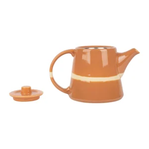 en vente SEMA DESIGN Théière Avec Filtre Terracotta 1.1l En Porcelaine – Sweet Leaves 8